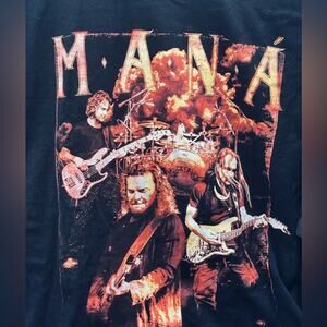 NEW MANA MEXICO LINDO Y QUERIDO 2023 TOUR TEESHIRT 3X  BLACK
